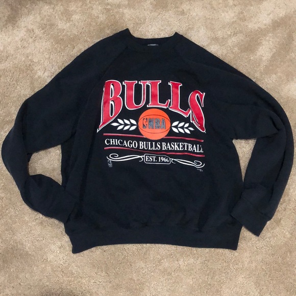 Tultex Other - Vintage Chicago Bulls Chalkline Crew Neck Sweatshirt